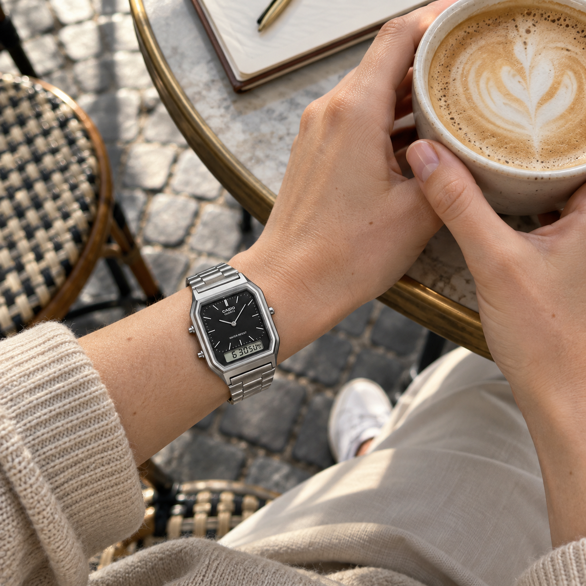 Vintage Analog-Digital Watch AQ-230A